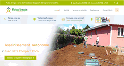 Desktop Screenshot of pluton-energie.com