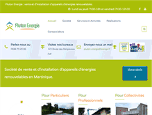Tablet Screenshot of pluton-energie.com